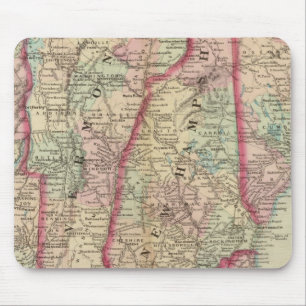 NH, Vt, Mass, RI, Conn Mouse Pad
