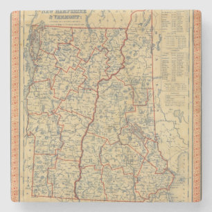 NH, Vt Stone Coaster
