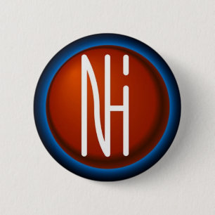 [NHI] Button: Logo 6 Cm Round Badge