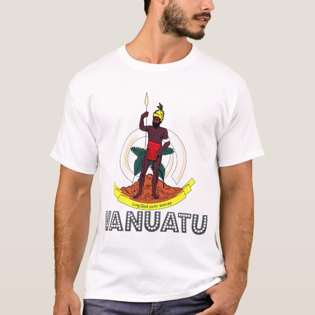 Ni Vanuatu Emblem T-Shirt (Front)