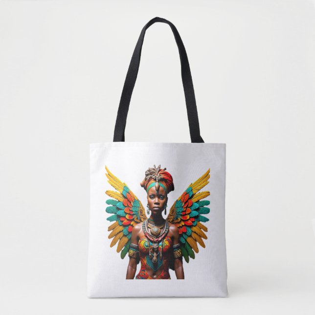 Nia Safiri African Tribal Fairy Tote Bag (Front)