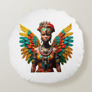 Nia Safiri Round Cushion