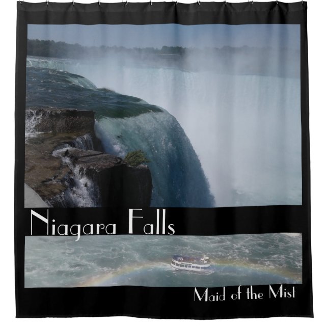 Niagar Falls Maid of the Mist Shower Curtain (Front)