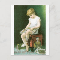 Niagara Corn Starch Girl Reading