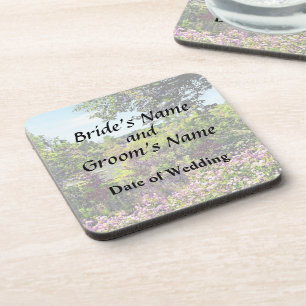 Niagara Fall NY - Flowers on Three Sisters Islands Coaster