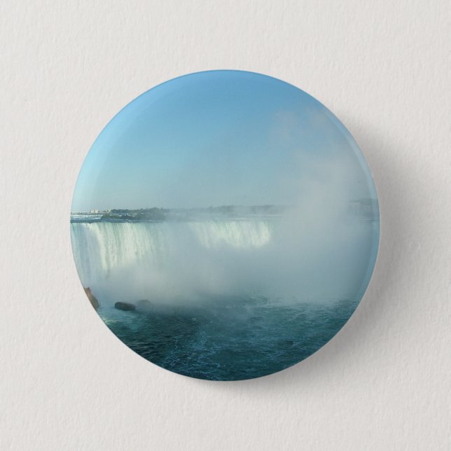 Niagara Falls 6 Cm Round Badge (Front)