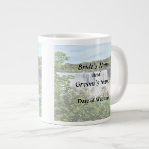 Niagara Falls -  American and Bridal Veil Falls Large Coffee Mug
