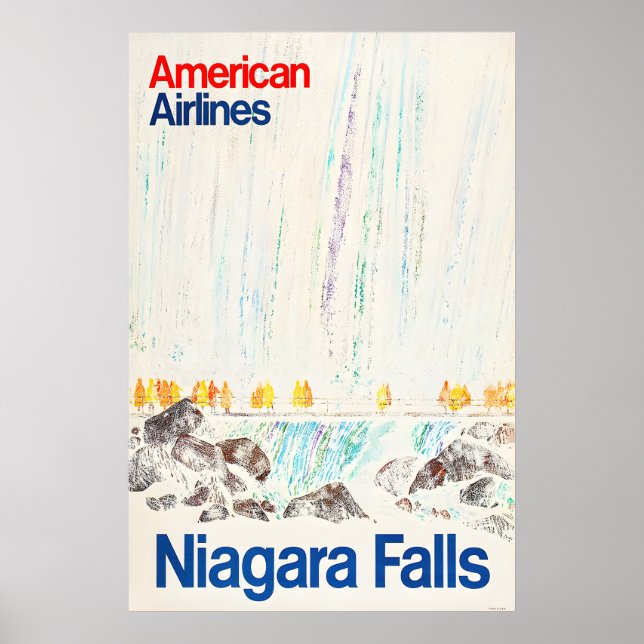 Niagara Falls - American Travel Poster (Front)