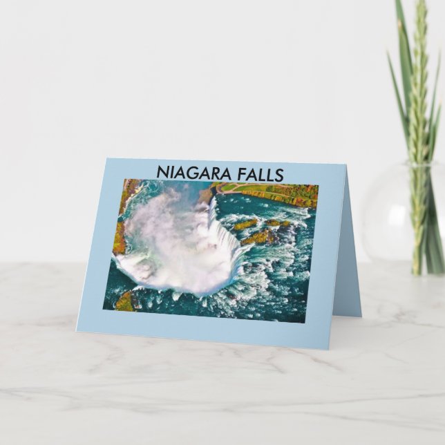 NIAGARA FALLS ANNIVERSARY CARD (Front)