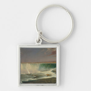 Niagara Falls by Frederic Edwin Church Key Ring