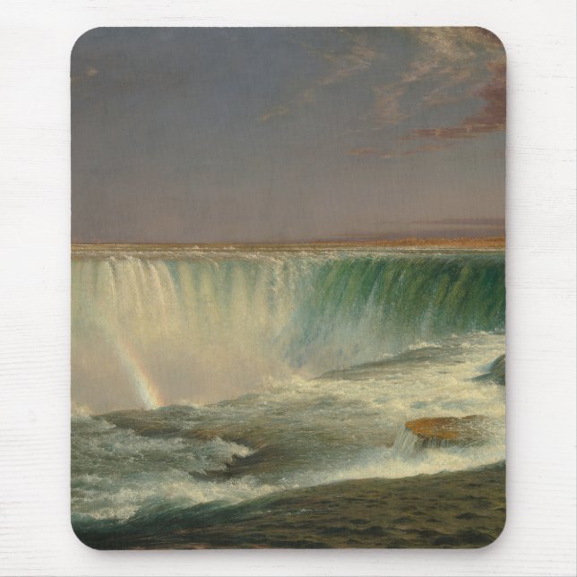 Niagara Falls by Frederic Edwin Church Mouse Pad (Front)
