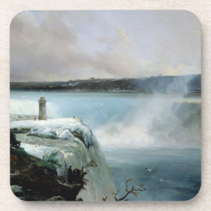 Niagara Falls, c.1837-40 (oil on canvas) Coaster
