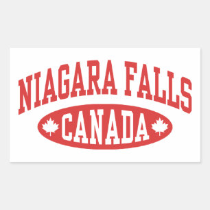 Niagara Falls Canada Rectangular Sticker