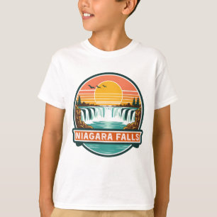 niagara falls canada retro design T-Shirt