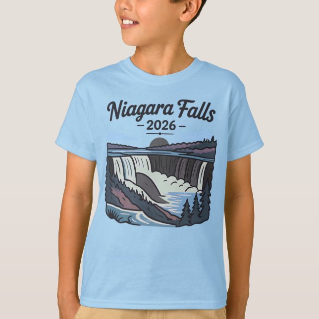 Niagara Falls Canada T-Shirt (Front)