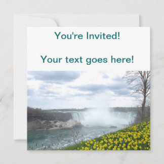 Niagara Falls Canadian Side Invitation