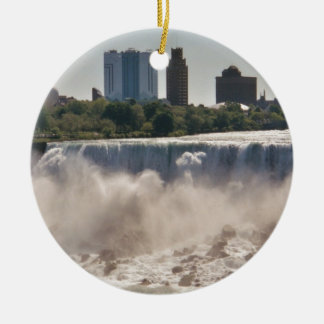 Niagara Falls Ceramic Tree Decoration