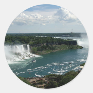 Niagara Falls Classic Round Sticker