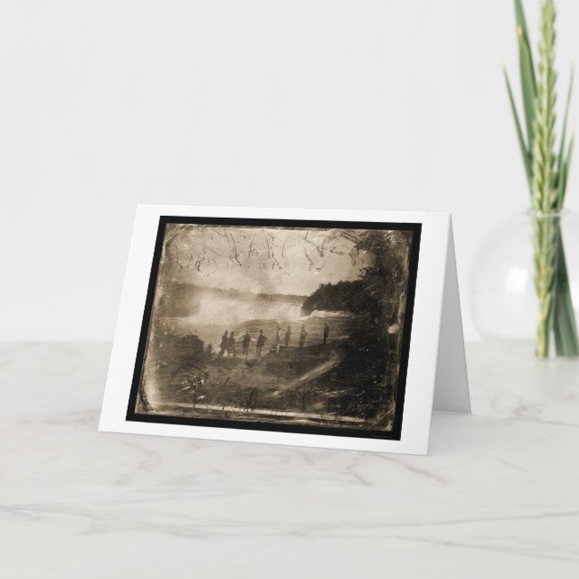 Niagara Falls Daguerreotype 1853 Card (Front)