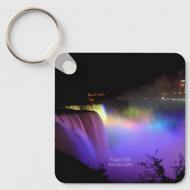 Niagara Falls, Dancing Lights, Key Ring (Front)
