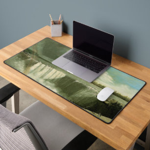 Niagara Falls From Table Rock by John Vanderlyn Desk Mat