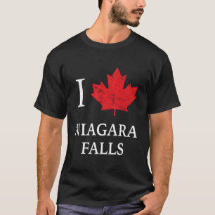 Niagara Falls Hoodie Red Maple Leaf Canada T-Shirt