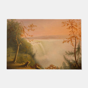 Niagara Falls (Horseshoe Falls) (Rembrandt Peale) Doormat