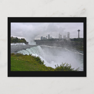 Niagara Falls in the Mist, New York Postcard