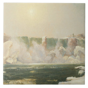 Niagara Falls in Winter (Ice in the Water) Tile