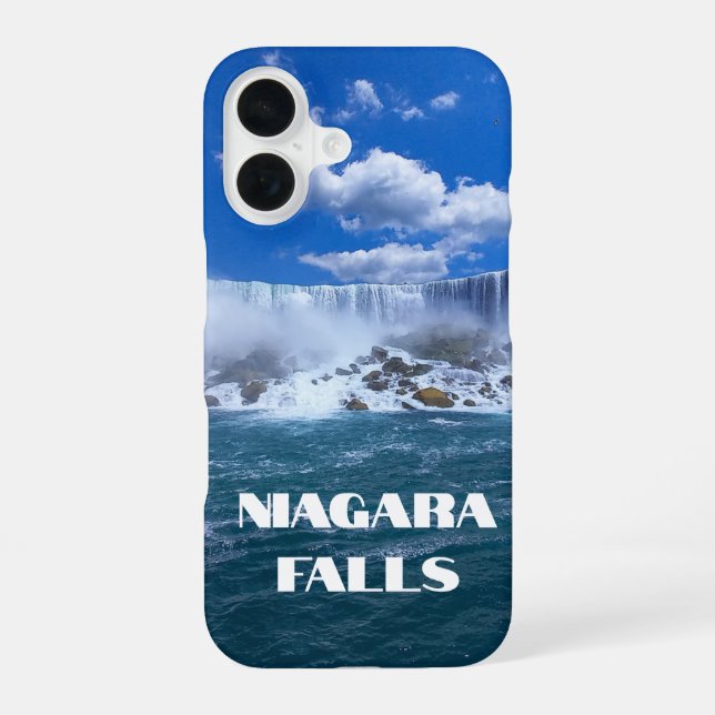 Niagara Falls iPhone 16 Case (Back)