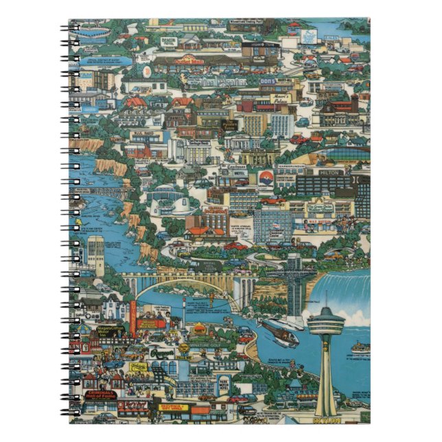 Niagara Falls Map Notebook (Front)