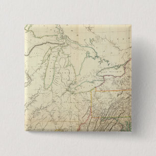 Niagara Falls, New York 15 Cm Square Badge