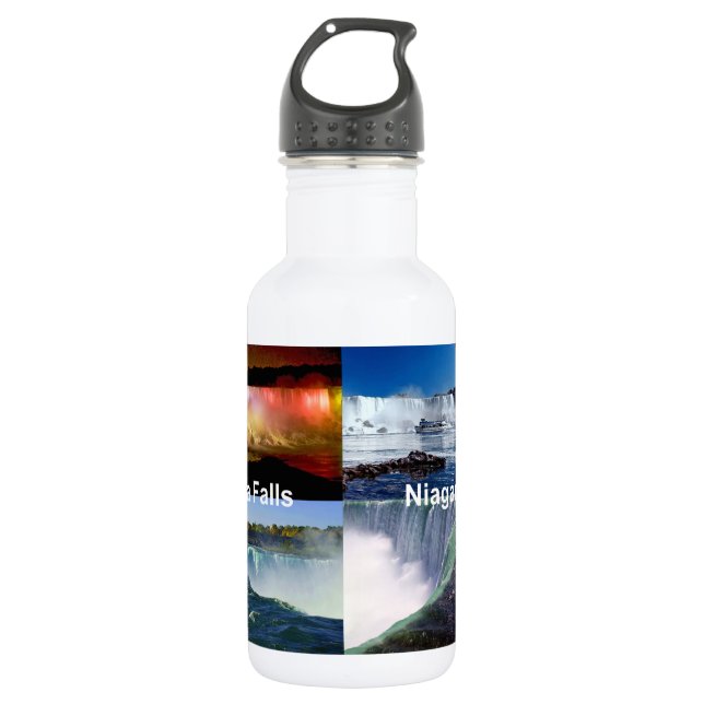 Niagara Falls New York Photo Views 532 Ml Water Bottle (Front)