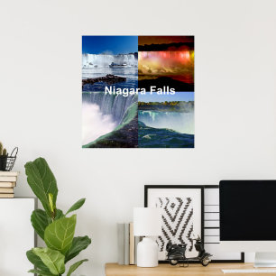 Niagara Falls New York Photo Views Poster