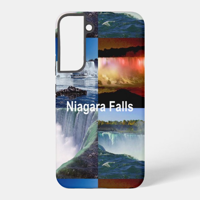 Niagara Falls New York Photo Views Samsung Galaxy S22+ Case (Back)