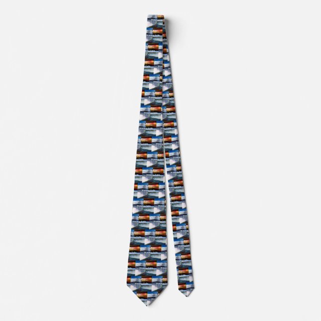 Niagara Falls New York Photo Views Tie (Front)