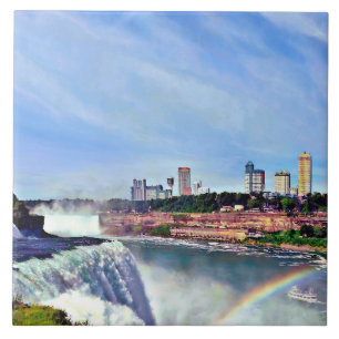 Niagara Falls NY - Under the Rainbow Tile