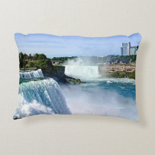 Niagara Falls NY - View From the American Side Decorative Cushion