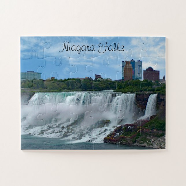 Niagara Falls on the Canadian Side  Jigsaw Puzzle (Horizontal)