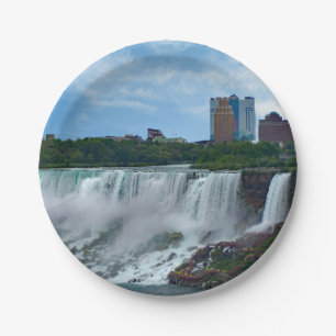 Niagara Falls on the Canadian Side Paper Plate