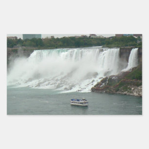 Niagara Falls on the Canadian Side Rectangular Sticker