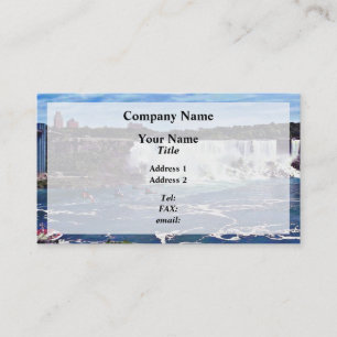 Niagara Falls ON - Zipline Business Card