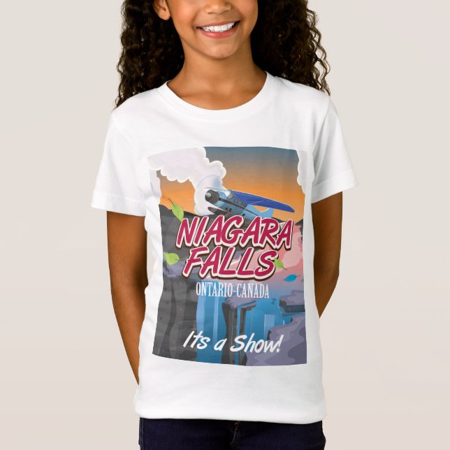Niagara Falls Ontario Canada travel poster T-Shirt (Front)