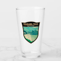 Niagara Falls Ontario Travel Art Vintage