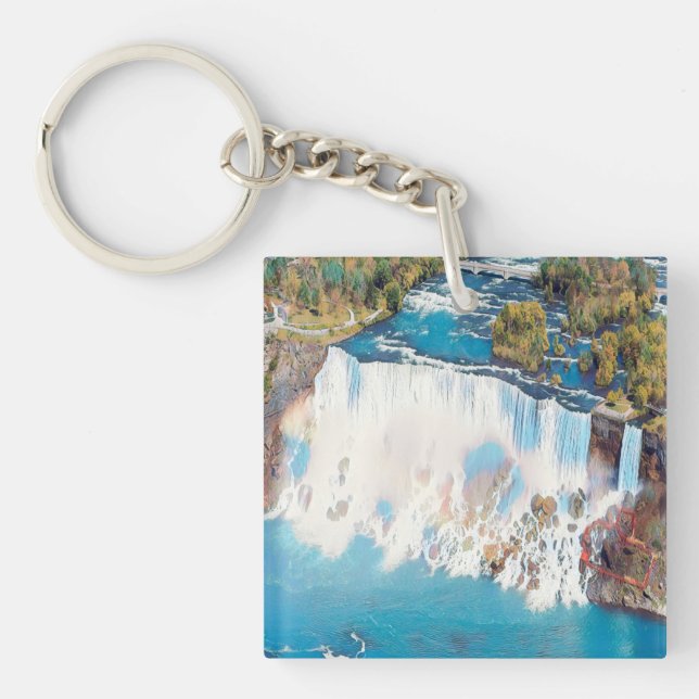 NIAGARA FALLS - Panorama Key Ring (Front)