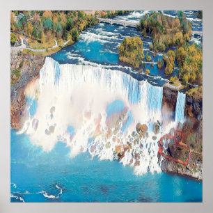 NIAGARA FALLS - Panorama Poster