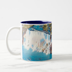 NIAGARA FALLS - Panorama Two-Tone Coffee Mug