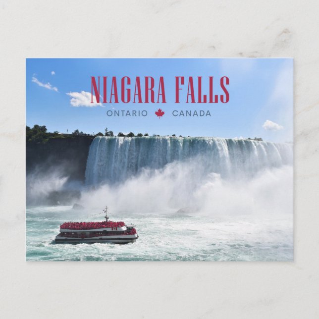 Niagara Falls Postcard (Front)