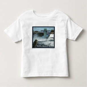Niagara Falls Poster Toddler T-Shirt