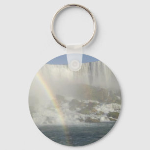 Niagara Falls Rainbow Key Ring